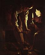 Georges de La Tour Joseph the Carpenter oil painting artist